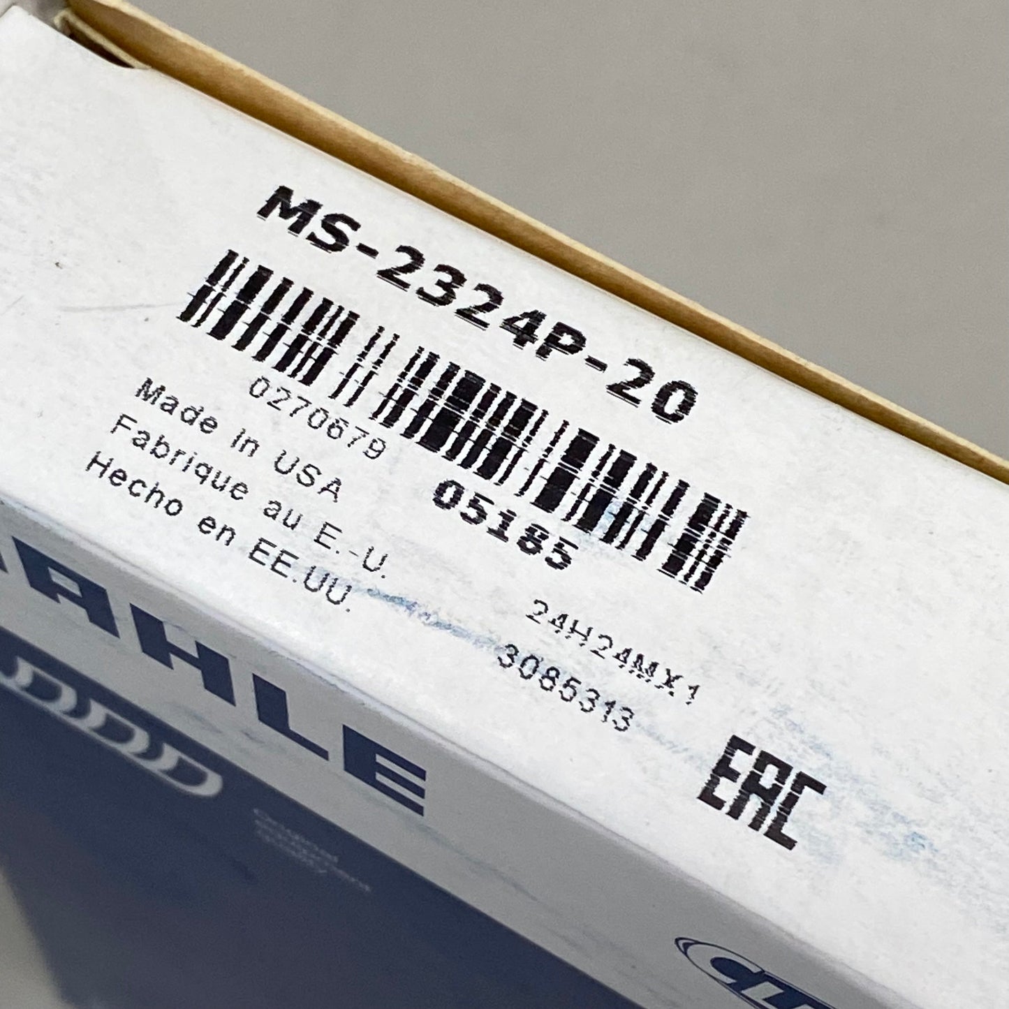 MAHLE (9 Pieces, 1 Box) Clevite Main Bearing Set For Chrysler, Dodge & Plymouth MS-2324P-20