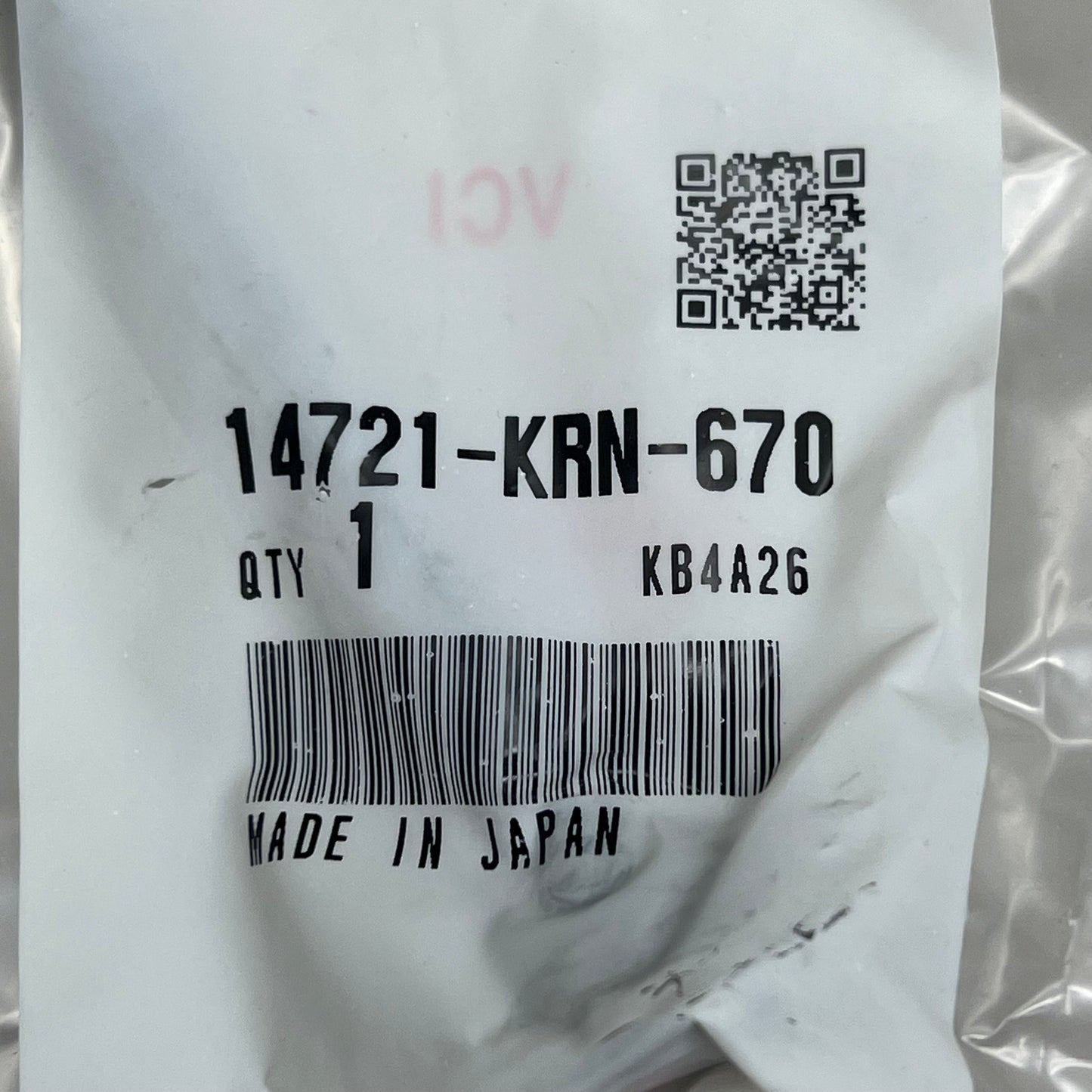 HONDA Valve EX. CRF250R & CRF250X Models 14721-KRN-670