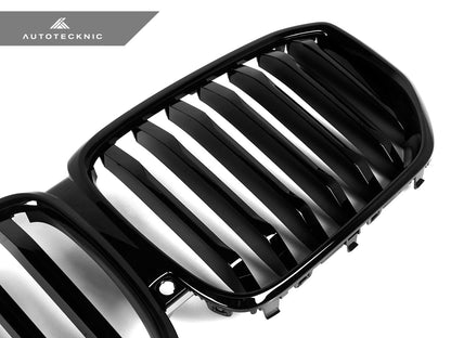 AutoTecknic Gloss Black Front Grille - BMW G05 X5 LCI