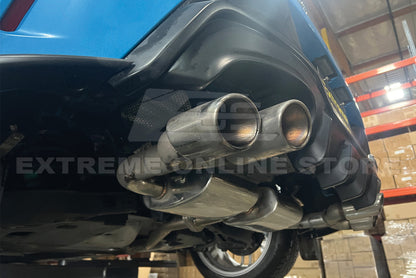 2019-Present Toyota Corolla Hatchback Quad Tips Cat Back Exhaust