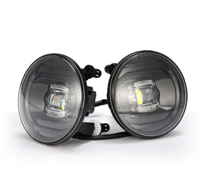 AlphaRex Universal Chevrolet/GMC/Pontiac DoubleTap Dual Color LED Projector Fog Lights - White/Amber 210007 *Discontinued