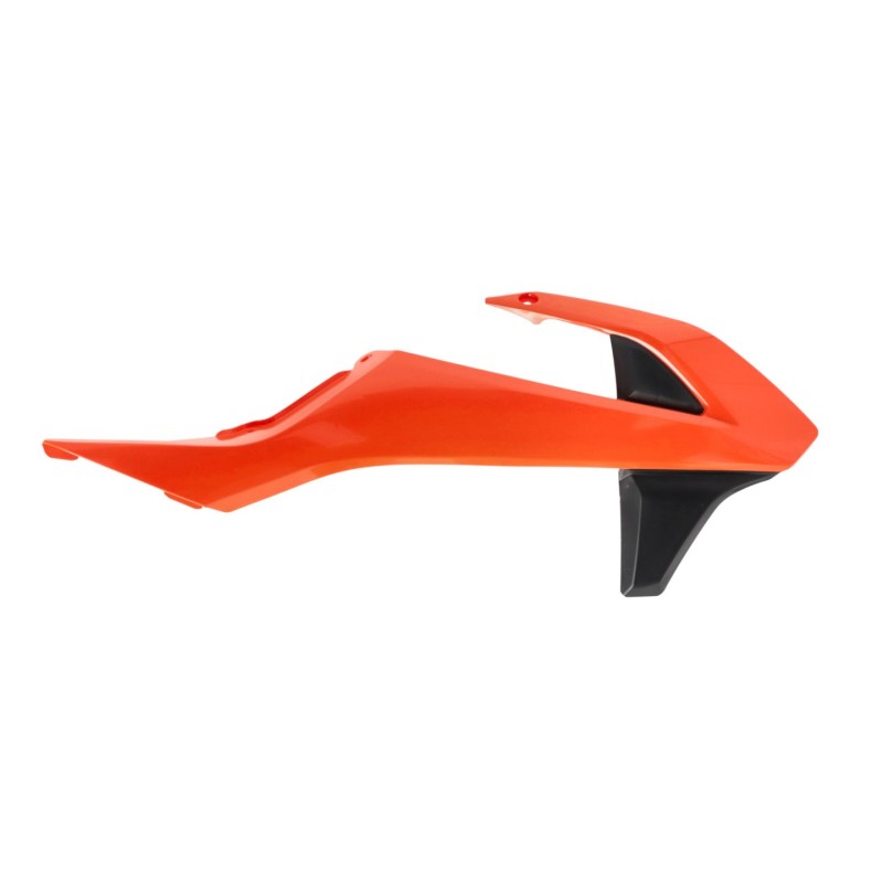 Acerbis 21-23 GasGas MC50/ MC-E5/ 16-23 KTM SX50/SX-E5/ SX-E3 Radiator Shroud - Orange/Black 2980605225
