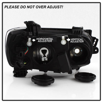 SPYDER xTune 12-15 Chevy Sonic Driver Side Halogen Headlight - Black OEM Left (HD-JH-CSON12-BK-L) 9943188
