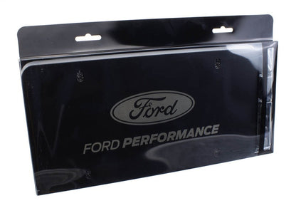 Ford Racing Black Stainless Steel Marque Plate M-1828-LB