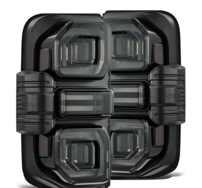 AlphaRex 21-24 Ford Bronco NOVA LED Tail Lights - Alpha-Black 659020 *Discontinued