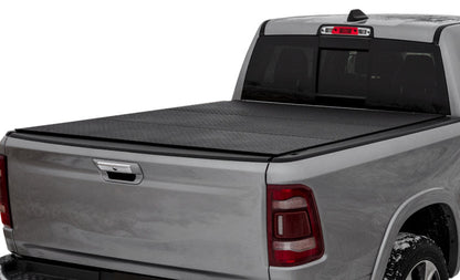 Access 09-18 Ram 1500 / 19+ Ram Classic (w/o Rambox) 5ft 7in LOMAX Trifold Bed Cover - Black Diamond B4040019