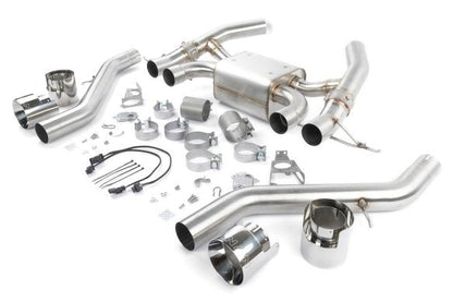 Dinan Valved Axle-Back Exhaust - 2023-2025 BMW M2 Stainless Steel - Polished Tips - G87