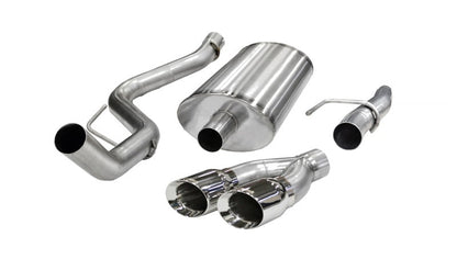 Corsa Performance 11-13 Ford F-150 5.0L V8 Polished Sport Cat-Back Exhaust