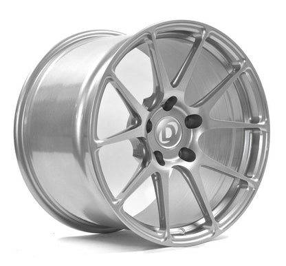 Forgeline GA1R Performance Wheel Set - 2011 BMW 1M Front: 20 x 9 - Rear: 20 x 10 - Silver - Dinan Center Cap - E82