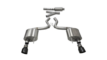 Corsa Performance 15-16 Ford Mustang Eco Boost 2.3T Sport 3in Cat-Back