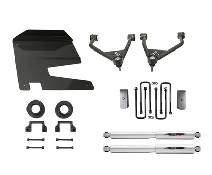 Belltech 2019-2021 Chevrolet Silverado / Sierra 4wd 4in Lift Kit Shocks Only 150212BK