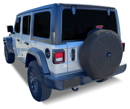 Covercraft Heavy Duty Spare Tire Cover w/ Back Up Camera Opening - Large ST1103BK