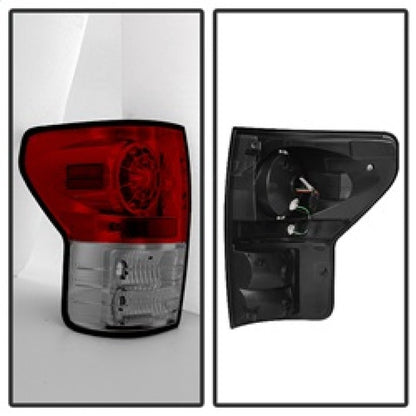 Spyder Toyota Tundra 07-13 LED Tail lights Red Clear ALT-YD-TTU07-LED-RC 5029607