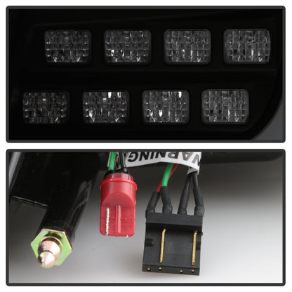 Spyder Mitsubishi Lancer/Evolution X 08-14 V2 LED Tail Lights - Black Smoke ALT-YD-ML08V2-SEQ-BSM 5088147