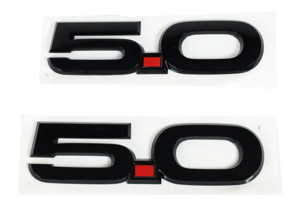 Ford Performance Parts 15-17 Ford Mustang 5.0L Fender Emblem Black