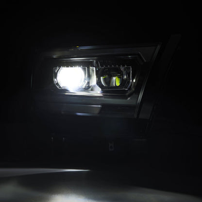 AlphaRex 19-22 Dodge Ram 1500 LUXX LED Proj Headlights Black w/Seq Activation Light/Seq Signal/DRL 880576 *Discontinued