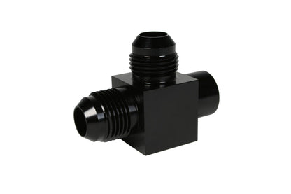 Aeromotive 2x Male AN-08 x ORB-06 Port Tee with Gauge Port