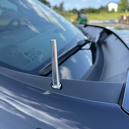 Wehrli 20-25 Chevy Silverado Billet TIG Torch Stubby Antenna