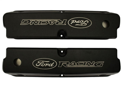 Ford Valve Cover Set Aluminum 302 Black Laser Etched FRDM6582-LE302BK