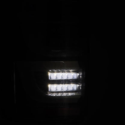 AlphaRex 15-20 Ford F150 Luxx-Series LED Tail Lights Alpha-Black 652030 *Discontinued