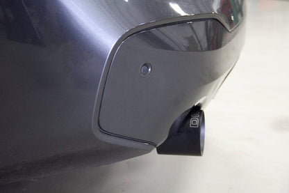 Dinan Valved Axle-Back Exhaust - 2016-2023 BMW X1/X2 sDrive28i Stainless Steel - Black Tips - F48 / F39