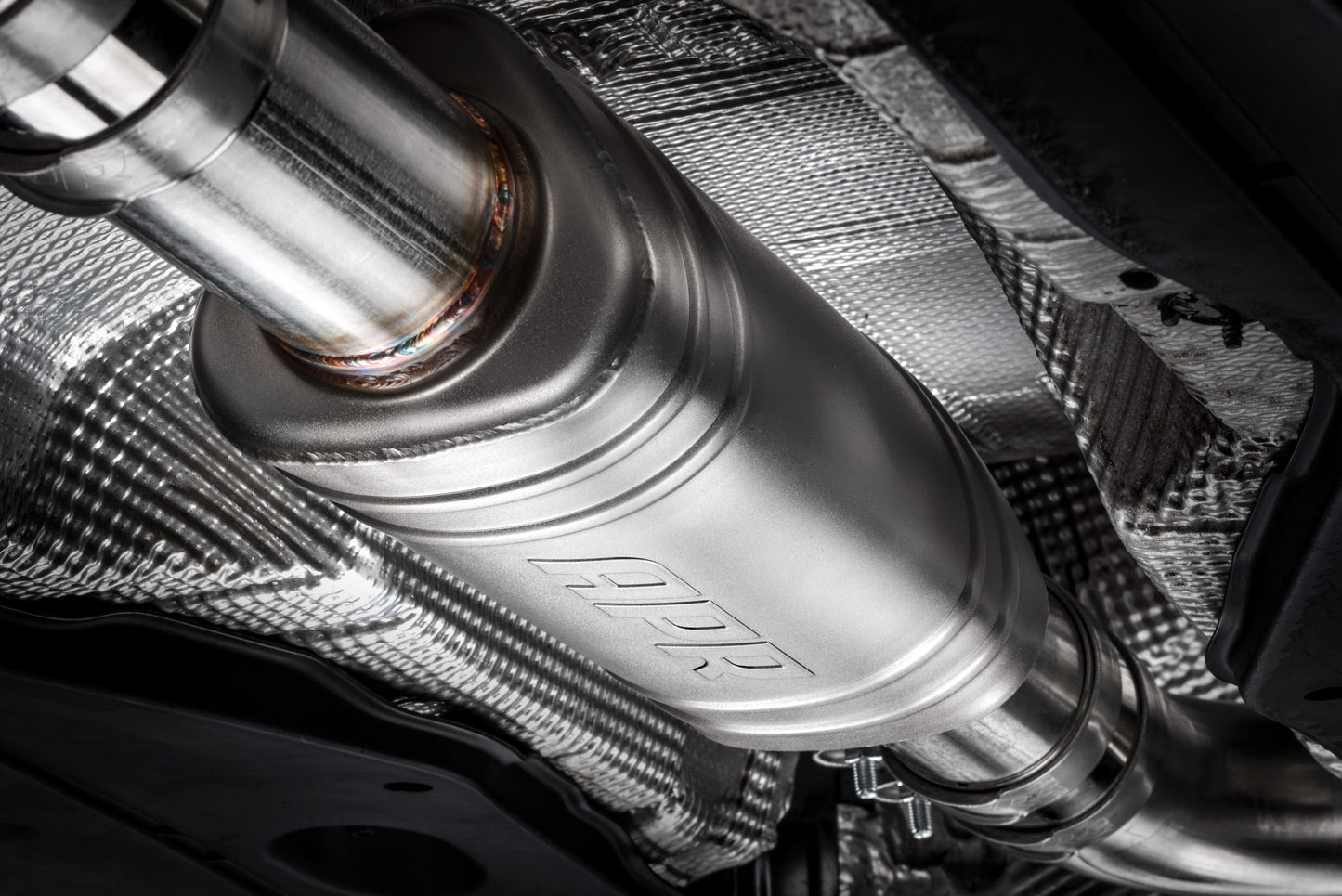 APR Catback Exhaust System (w/ Front Muffler) - GTI (MK7)