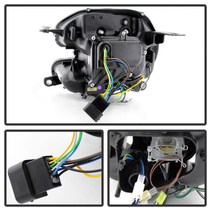 Spyder Mini Cooper 2010-2012 Projector Headlights Xenon/HID Model- DRL Blk PRO-YD-MC07-HID-DRL-BK 5080615