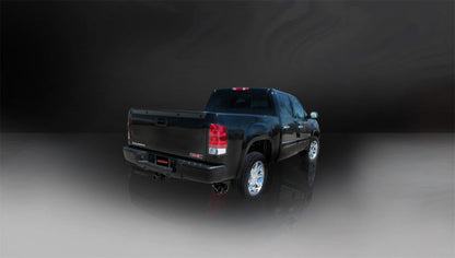 Corsa 09-09 Chevrolet Silverado Crew Cab/Short Bed 1500 4.8L V8 Black Sport Cat-Back Exhaust 14904BLK