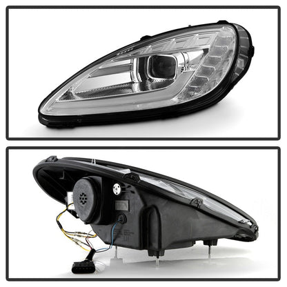 SPYDER Apex Series 05-13 Chevrolet C6 Corvette Hi Powered LED Module Headlights 5087942