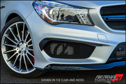 AMS Performance 14-18 Mercedes-Benz CLA 45 AMG 2.0T Alpha Auxiliary Heat Exchanger Upgrade ALP.19.02.0001-1