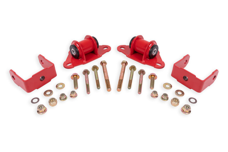 BMR 14-19 Chevrolet Corvette Transmission/Differential Mount - Red