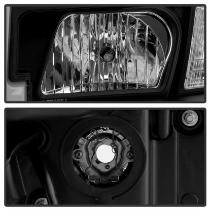 SPYDER 04-15 Nissan Titan High-Power LED Module Equipped Headlights - Black (PRO-YD-NTI04PL-BK) 5088406