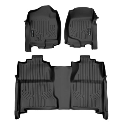 2007-2014 Chevrolet Silverado 2500 HD Floor Liners|Crew Cab Models|SMARTLINER