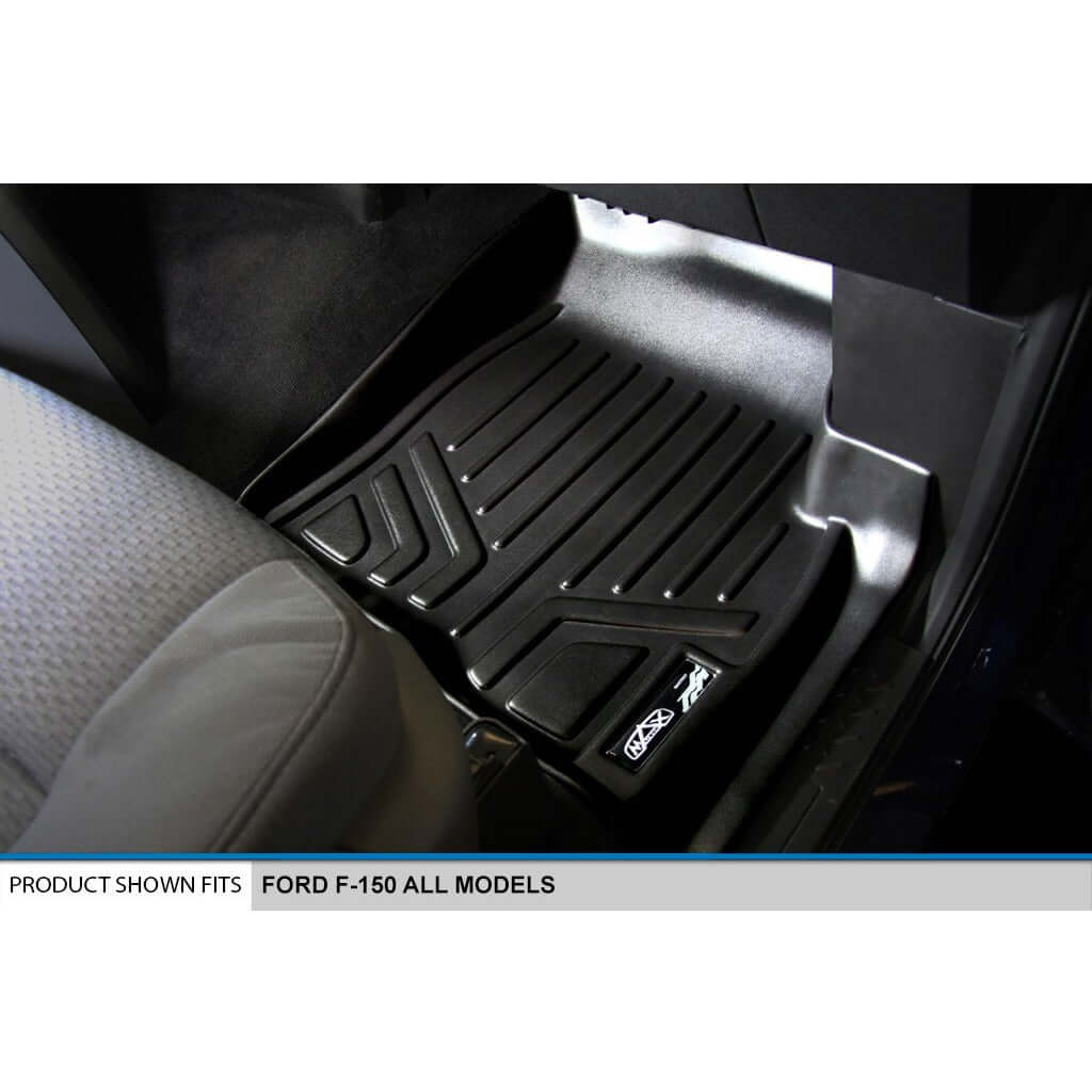 2009-2010 Ford F-150 Floor Liners | Regular Cab Models| Carpet Flooring, No 4x4 Shifters | SMARTLINER