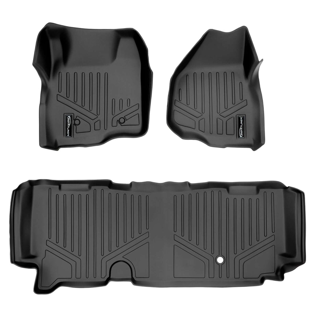 2011 Ford F-450 Floor Liners|Super Cab Models|SMARTLINER