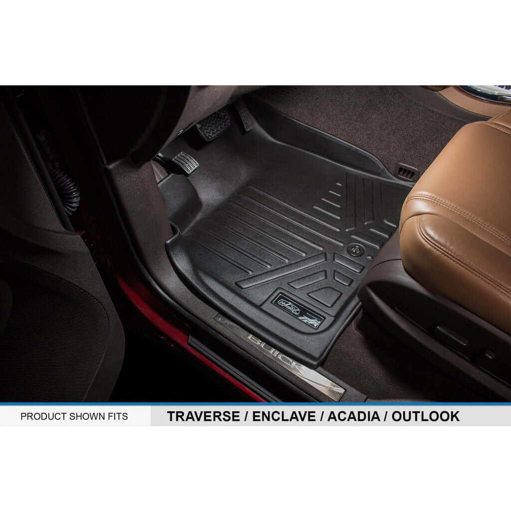 2008-2017 Buick Enclave Floor Liners | 8 Passenger Models | SMARTLINER