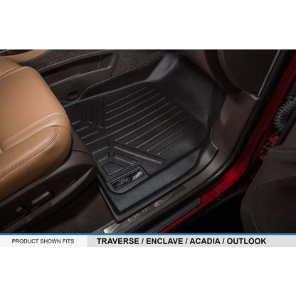 2008-2017 Buick Enclave Floor Liners | 8 Passenger Models | SMARTLINER