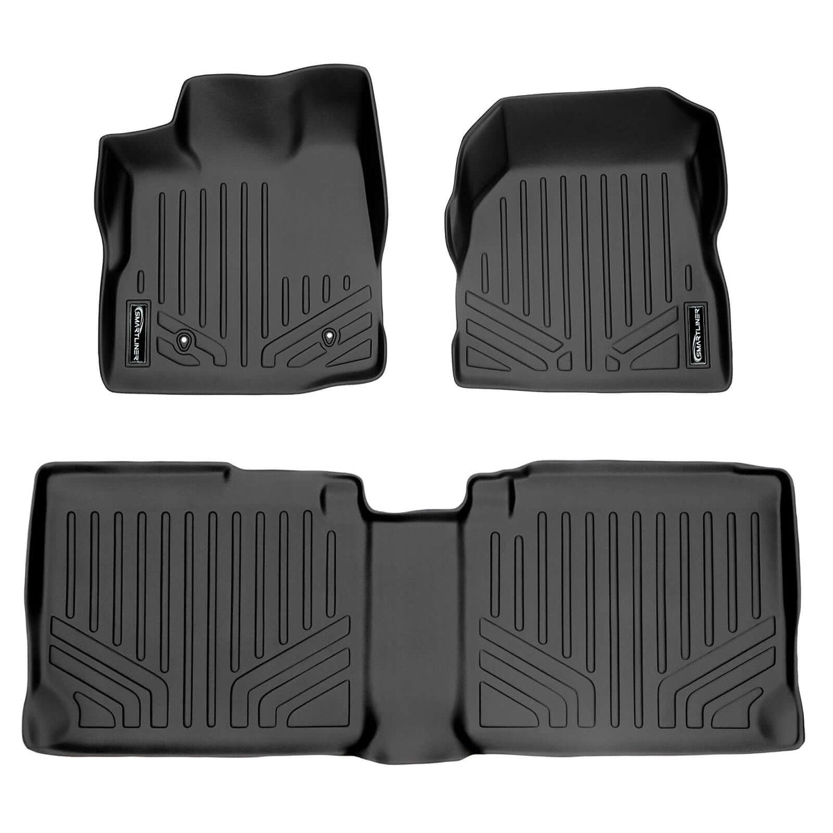 2010-2011 GMC Terrain Floor Liners|Dual floor hooks|SMARTLINER