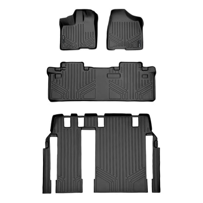 2011-2012 Toyota Sienna Floor Liners|8 Passenger Models|SMARTLINER