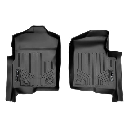 2011-2014 Ford F-150 Floor Liners|Super Cab Models (Trimline for vehicles equipped with Sony Subwoofer. (Carpet flooring)(Flow through Console))|SMARTLINER