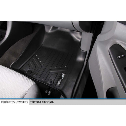 2012-2015 Toyota Tacoma Floor Liners| Double Cab Models with Automatic Transmission| SMARTLINER