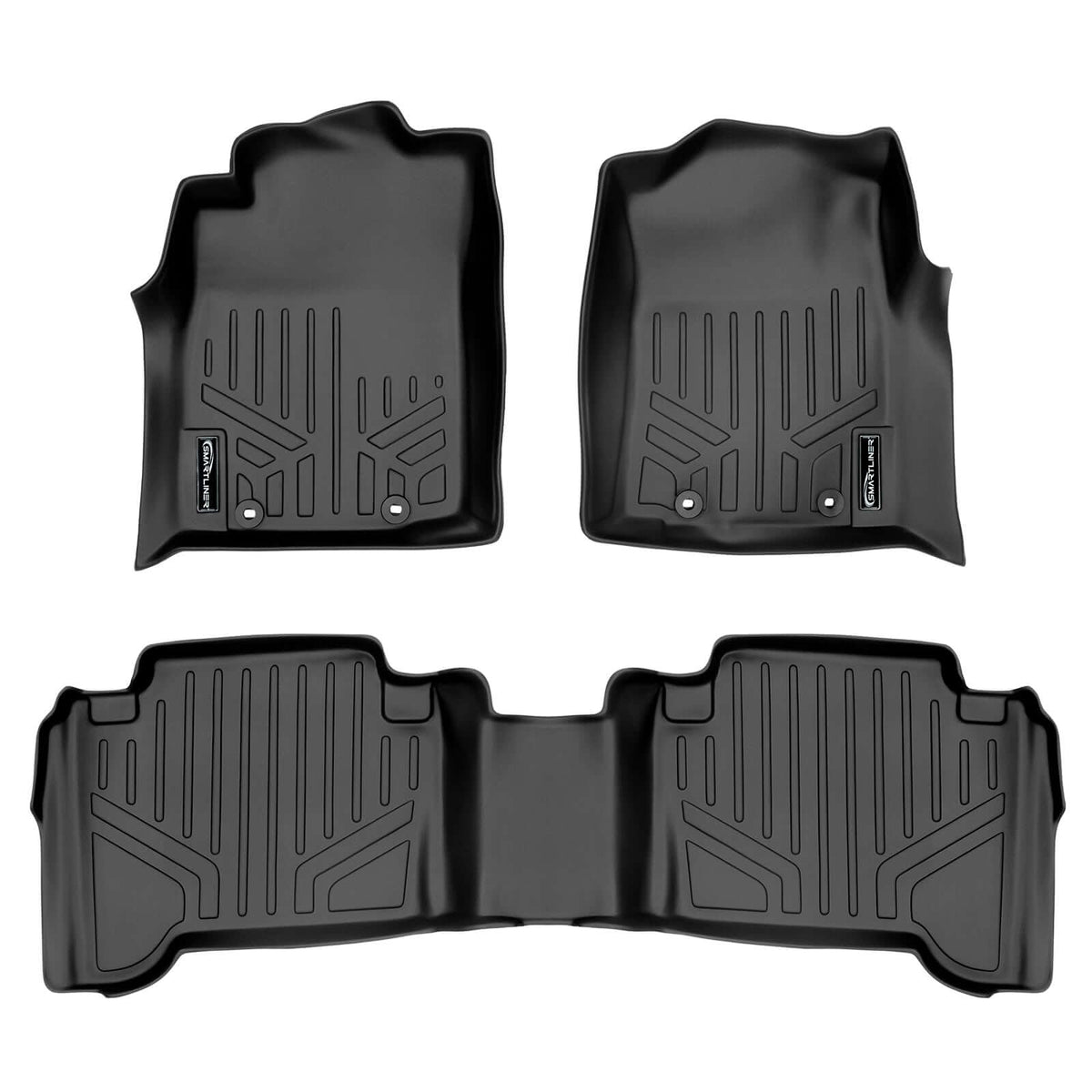 2012-2015 Toyota Tacoma Floor Liners| Double Cab Models with Automatic Transmission| SMARTLINER
