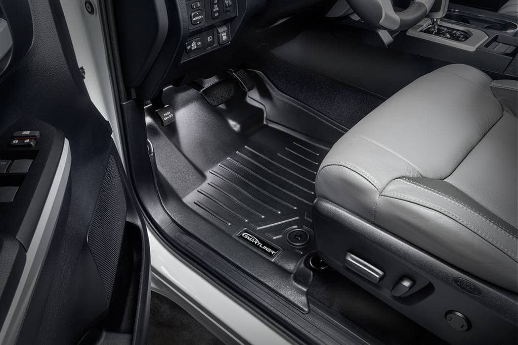 2014-2021 Toyota Tundra Floor Liners| Crew Max Cab| Carpeted Flooring with second row Under Seat Storage |SMARTLINER