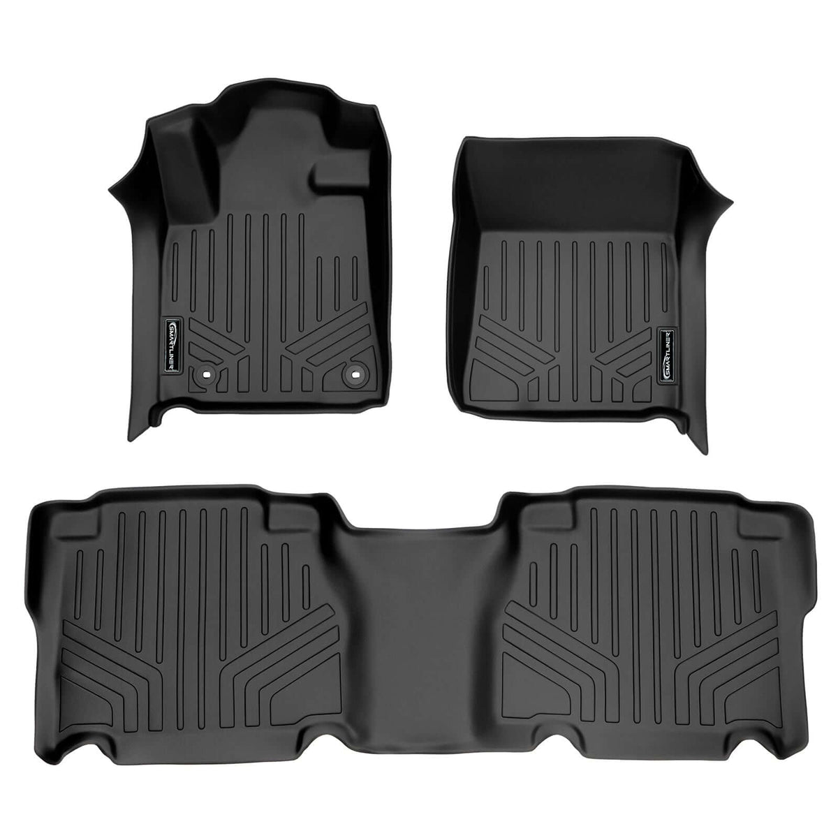 2012-2013 Toyota Tundra Floor Liners | Crew Max Models| SMARTLINER