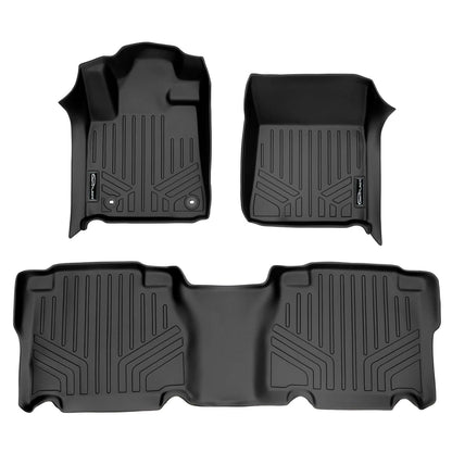 2012-2013 Toyota Tundra Floor Liners | Crew Max Models| SMARTLINER