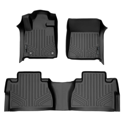 2014-2021 Toyota Tundra Floor Liners| Crew Max Cab| Carpeted Flooring with second row Under Seat Storage |SMARTLINER