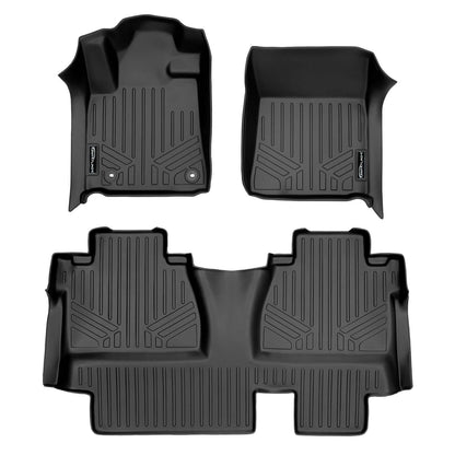 2014-2021 Toyota Tundra Floor Liners | Double Cab Models without second row Under Seat Storage | SMARTLINER