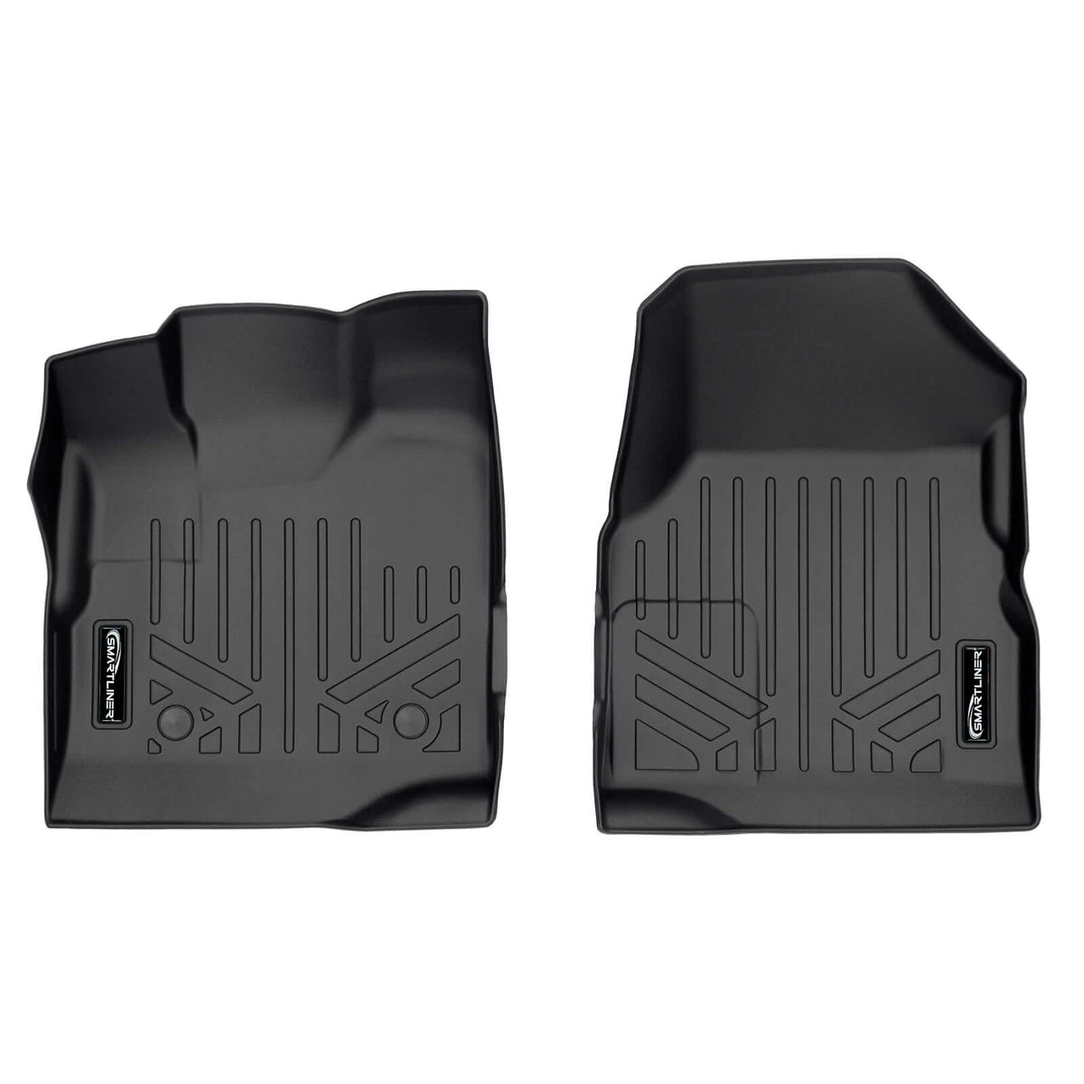 2010-2011 GMC Terrain Floor Liners|(With dual floor Posts),Fits Denali & Regular trim|SMARTLINER