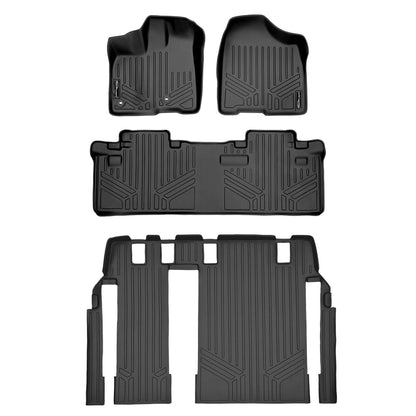 2013-2020 Toyota Sienna Floor Liners|8 Passenger Models|SMARTLINER