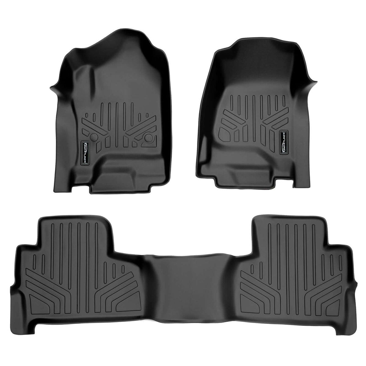 2015-2020 Chevrolet Tahoe Floor Liners|7 Passenger Models (B+C)|SMARTLINER